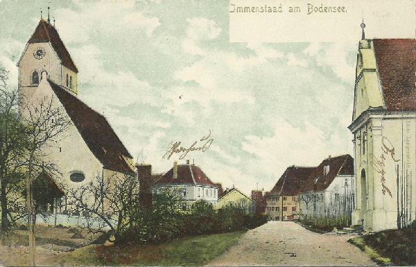 37 Blick von der Kirche um 1900 klein