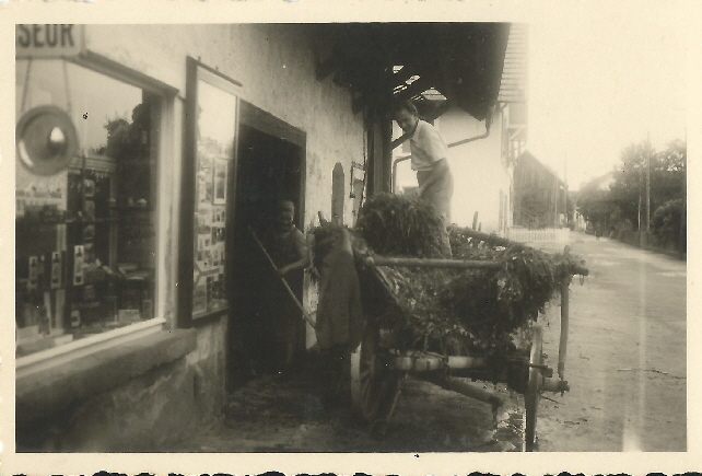 Friseursalon Karl Widinger Riedgasse Seestrae West 30 um 1939