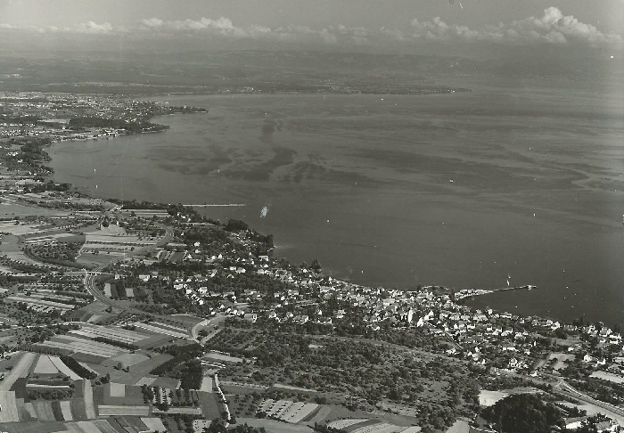 Immenstaad um 1958 mit neuer Umgehung Archiv Heimatverein