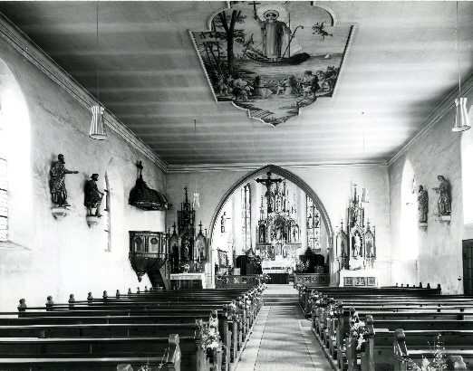 Pfarrkirche um 1970