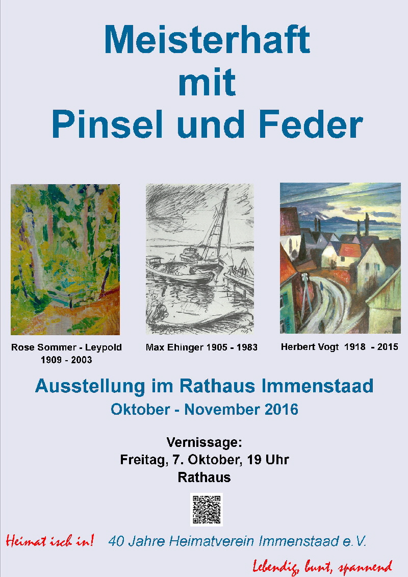 Plakat Ausstellung Meisterhaft Variante alpen akt