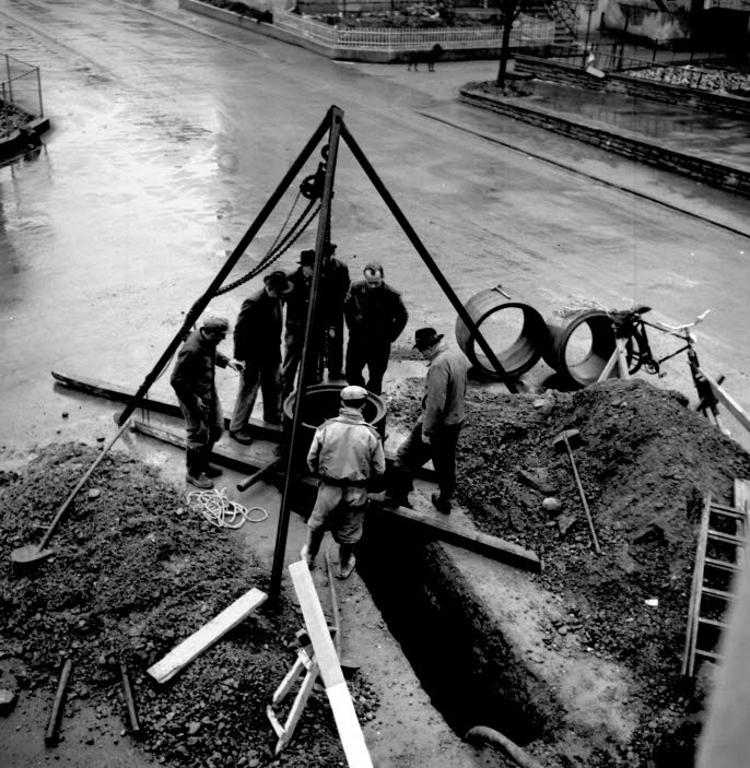 1961_Bau HennenBrunnen (5)